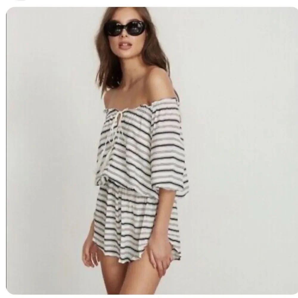 Faithfull the brand Ibiza Off the Shoulder Jumpsuit